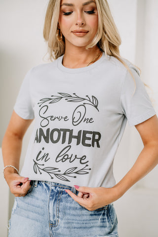 Serve In Love Graphic Tee