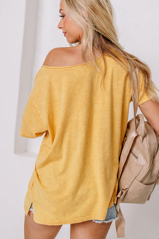 So Much More Daily Pocket Top | Apricot