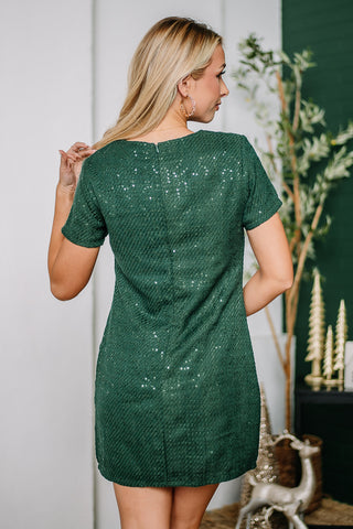 Sparkle & Shine Sequin Mini Dress