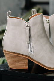 Spooktacular Ankle Booties | Ivory