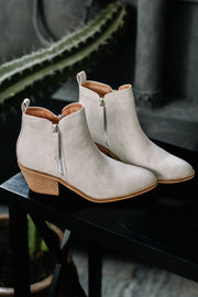 Spooktacular Ankle Booties | Ivory