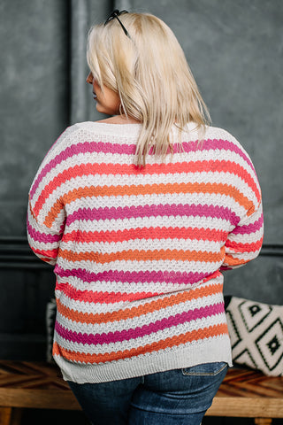 Sucker For You Striped Pocket Top