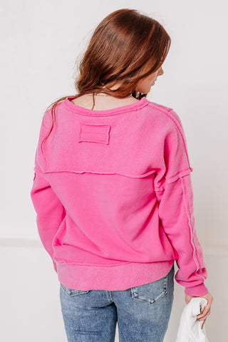 Sweet Serenity Pocket Top | Pink