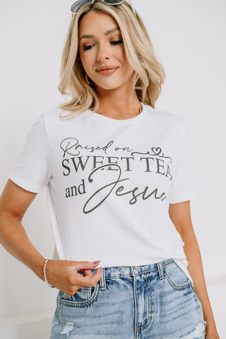 Sweet Tea & Jesus Graphic Tee