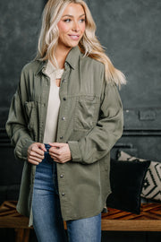 Taken Back Oversized Tencel Top