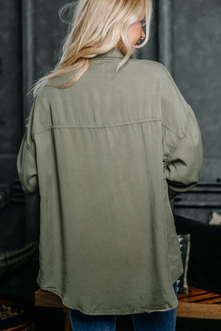 Taken Back Oversized Tencel Top