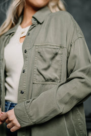 Taken Back Oversized Tencel Top