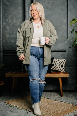 Taken Back Oversized Tencel Top
