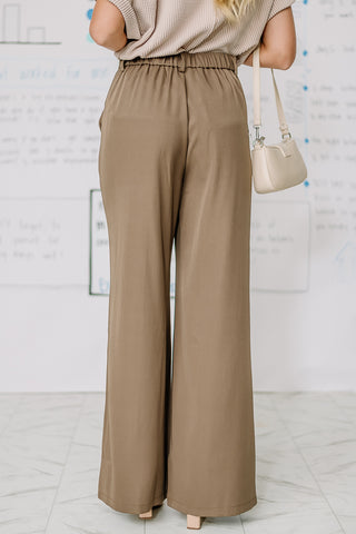 Tell Me Why Relaxed Dress Pants | Mocha