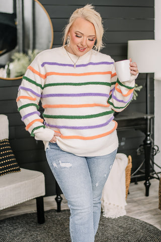 The Casual Type Striped Sweater