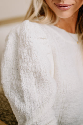 The Snowball Effect Cropped Sweater