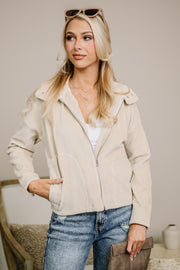 Time After Time Soft Corduroy Jacket