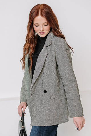 Top Notch Long Line Blazer