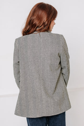 Top Notch Long Line Blazer