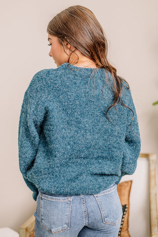 Won't Feel Blue Lightweight Sweater