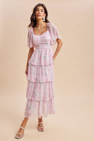Petal Pickin' Tiered Dress