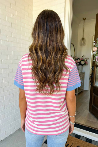 Sweet As Candy Striped Top