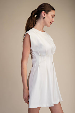 Night Out Pleated Mini Dress