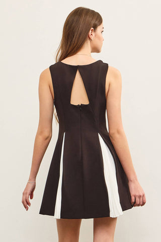 The Chic Chick Pleated Panel Dress