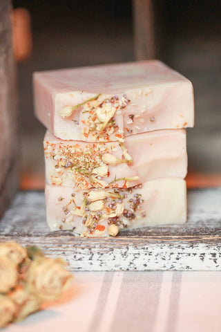Blush and Ember Coconut Milk Cold Process Bar Soap, 4.5oz.