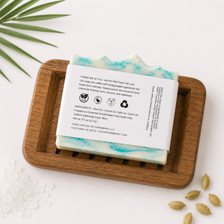 Sea Salt  | 4.5 Handcrafted Vegan Soap