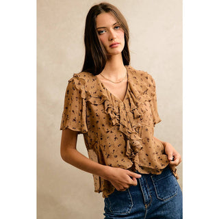 Where We'll Go Floral Top