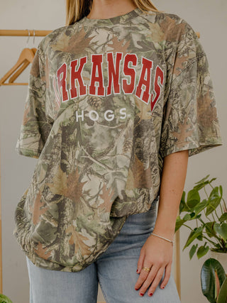 Arkansas Razorbacks Camo Tee