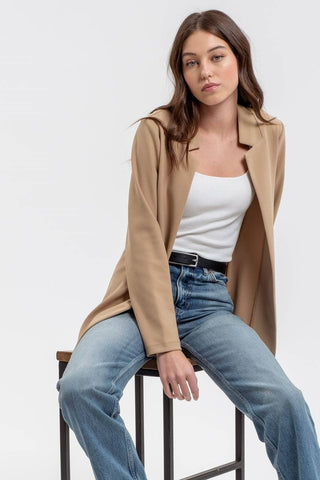 All Business Long Line Blazer | Colors