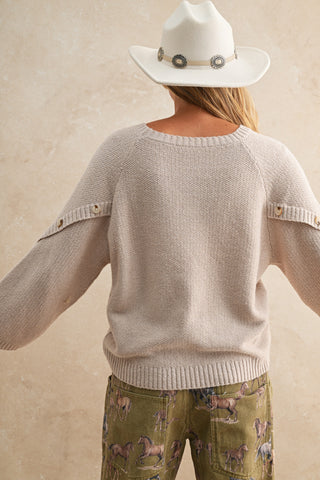 Soft Whisper Textured Sweater