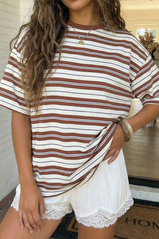 Saved By The Bell Striped Top