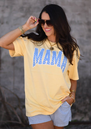 Mama Polka Dots Graphic Tee