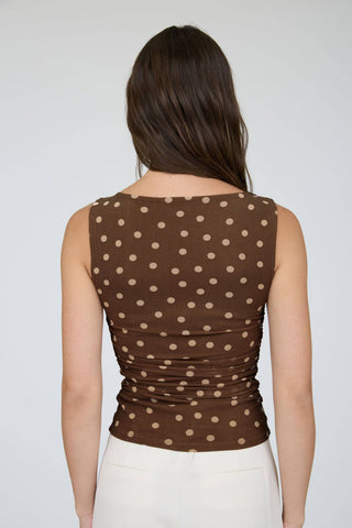 Dot Dot Dot Sleeveless Top