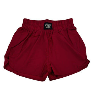 Lulu Mac- OG Shorts | Maroon