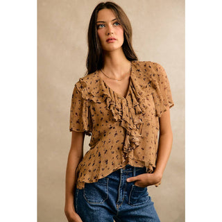 Where We'll Go Floral Top