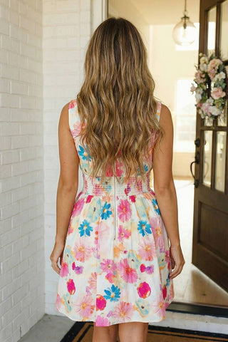 Gabby Floral Mini Dress