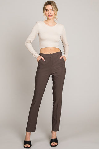 Dawn Twill Dusk Dress Pants {Brown}