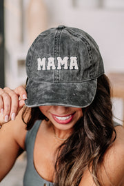 Mama Baseball Hat | Charcoal