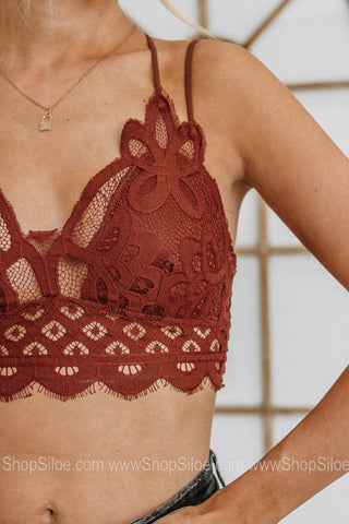 Padded Lace Bralette | Colors